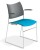 Curvy Stacking Armchair + Seat Pad