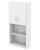 Height: 1725mm (Three Shelf),  Colour: White