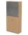 Height: 1725mm (Three Shelf),  Colour: Light Oak