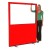 Height: 1800mm,  Width: 1500mm,  Surface Colour: Woolmix Red