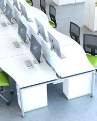 AuraBench Office Desk System