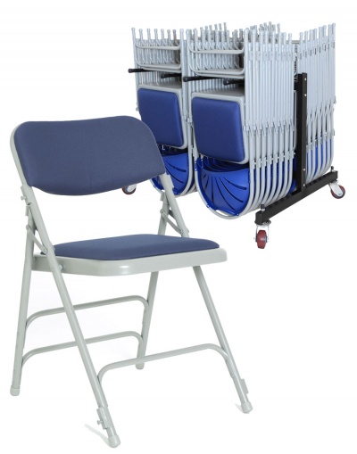 28 Comfort Folding Chair + Trolley