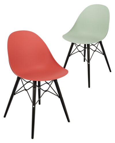 Vivid 4-Leg Plastic Chair