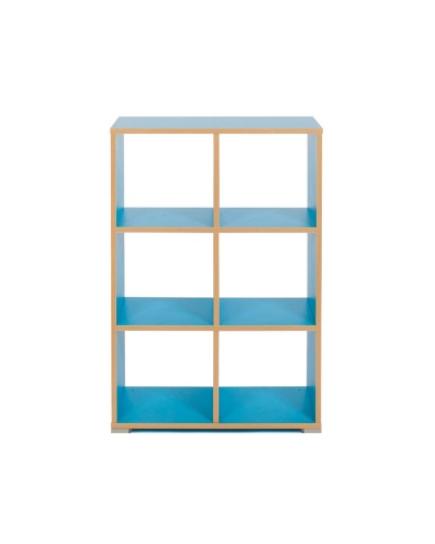 6 Cube Backless Room Divider - Vertical