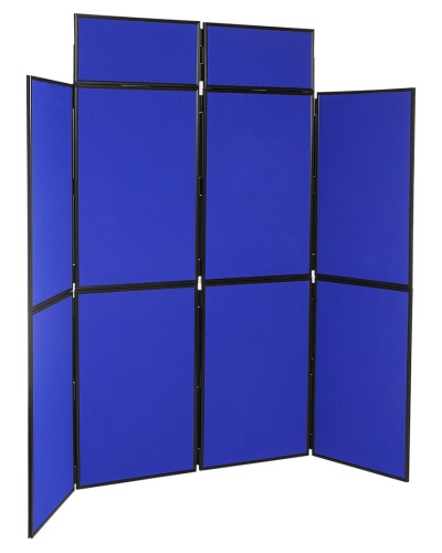 8 Panel Folding Display Stand