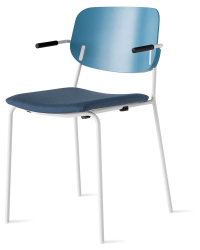 Karmstol Block - Wooden Stacking Armchair + Seat Pad
