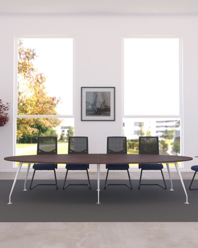 Spire Oval Meeting Table