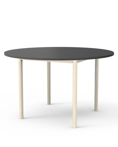 ''B-100R'' Round Wooden Conference Table