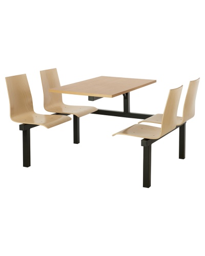 Figure II Wooden Seat Diner Unit