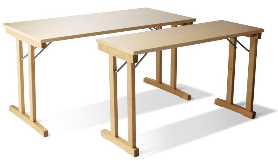 B306 IFrame Wooden Folding Table