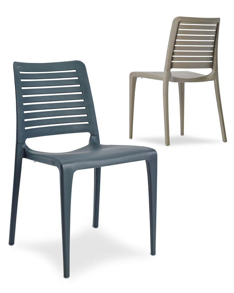 porto indoor outdoor stacking chair