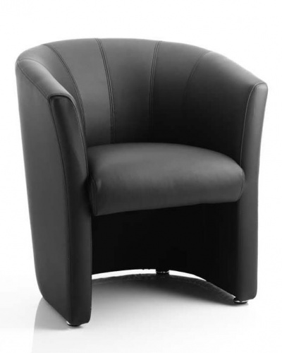 Neo Faux Leather Tub Chair 24H
