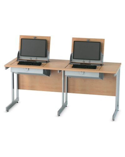 SmartTop Double Computer Desk - Left