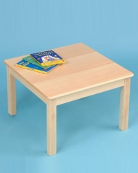 Children's Square Wooden Table