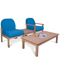 Premium Heavy-Duty Wooden Lounge Furniture