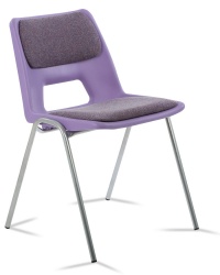 Advanced Plastic Chair + Seat & Back Pad
