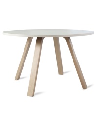 ''B-114R'' Round Wooden Conference Table