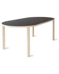 ''B-14OV'' Oval Wooden Conference Table