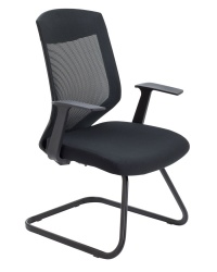 Vogue Mesh-Back Visitor Armchair 24H