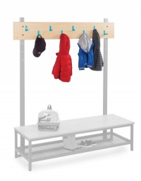 Cloakroom Top With 8 Hooks