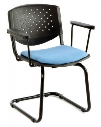 Chatterbox Cantilever Padded Stacking Armchair