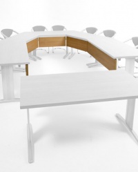 Executive Folding Table - Modesty Panel