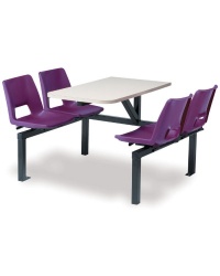 Advanced Fixed Seat Canteen Table