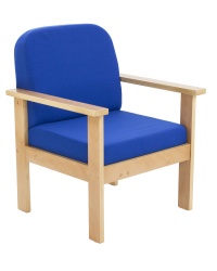 Juplo Wooden Lounge Armchair 24H