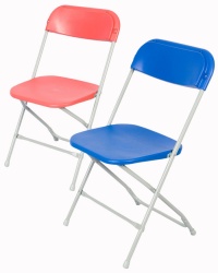 Zlite Exam Flat-Back Folding Chair