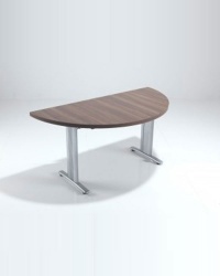 Lightweight Executive Half-Round Folding Table