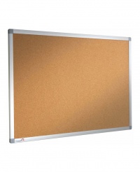 Cork Noticeboard - Aluminium Frame