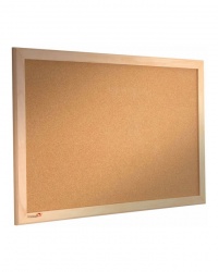 Cork Noticeboard - Hardwood Frame