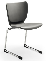 Mono Plastic Cantilever Chair