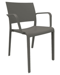 New Fiona Indoor / Outdoor Plastic Stacking Armchair