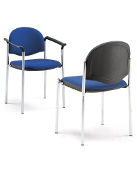 Span 850 Padded Stacking Chair