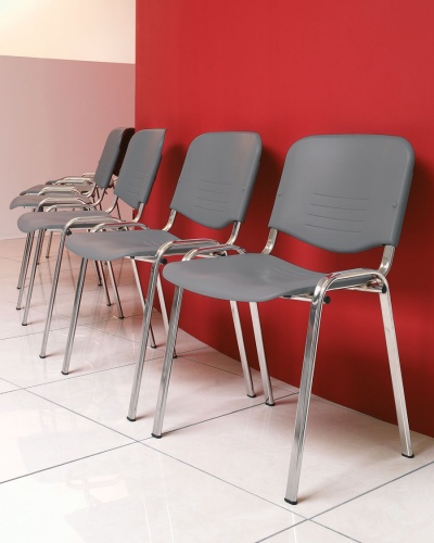 Twin Plastic 4-Leg Stacking Chair