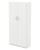 Height: 1725mm (Three Shelf),  Colour: White