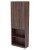 Height: 2141mm (Four Shelf),  Colour: Walnut