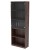 Height: 2141mm (Four Shelf),  Colour: Walnut