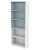 Height: 2141mm (Four Shelf),  Colour: White