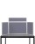 Colour: Gunmetal,  Frame Colour: Aluminium
