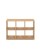 6 Cube Backless Room Divider