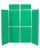 Colour: Green,  Frame Colour: Aluminium