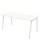 Top Size: 1600 x 800mm,  Frame Colour: White,  Surface Colour: White