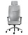 Base: Black Nylon + Castors,  Armrests: Adjustable,  Model: + Headrest
