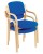 Renoir Wooden Conference Armchair 24H
