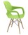 Ariel 2 Eiffel Leg Cafe Chair 24H