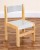 Tuf Class Children's Wooden Chairs - Grey (Pack of Two)