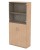 Height: 1725mm (Three Shelf),  Colour: Beech