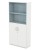 Height: 1725mm (Three Shelf),  Colour: White